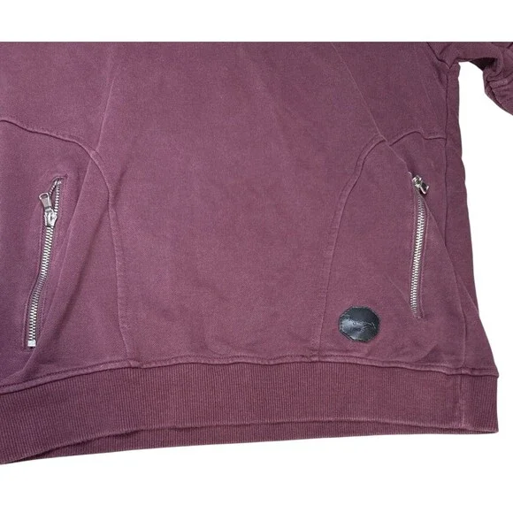 Project X Paris Moto Ribbed Sleeve Pullover Hoodie Jacket Mens L - Picture 3 of 5